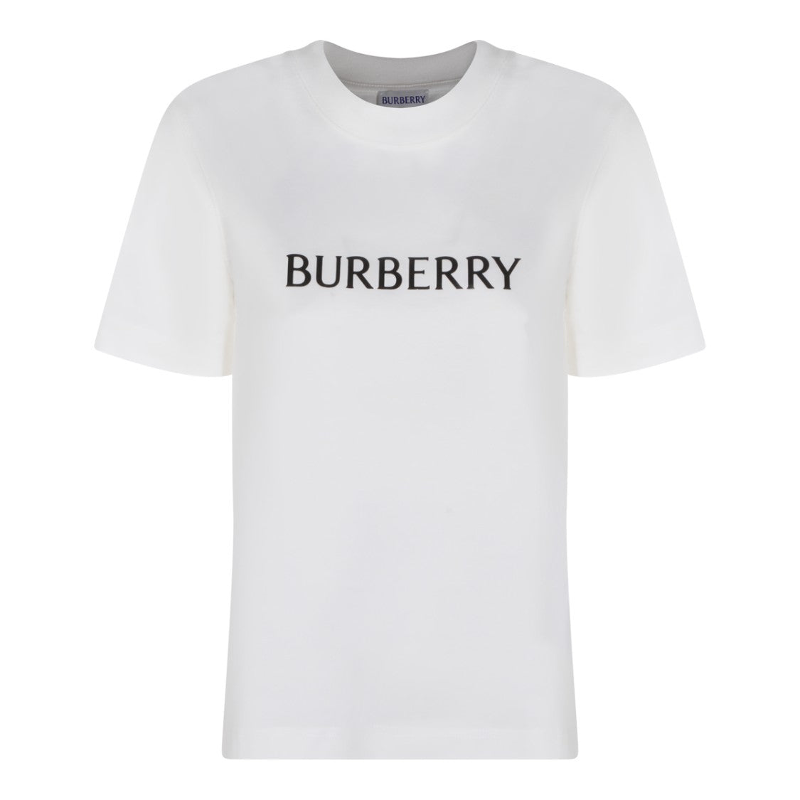 Burberry Chalk Cotton Logo T-Shirt