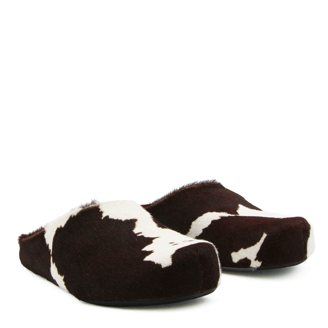 Marni Multicolor Calf Hair Cow Sandals