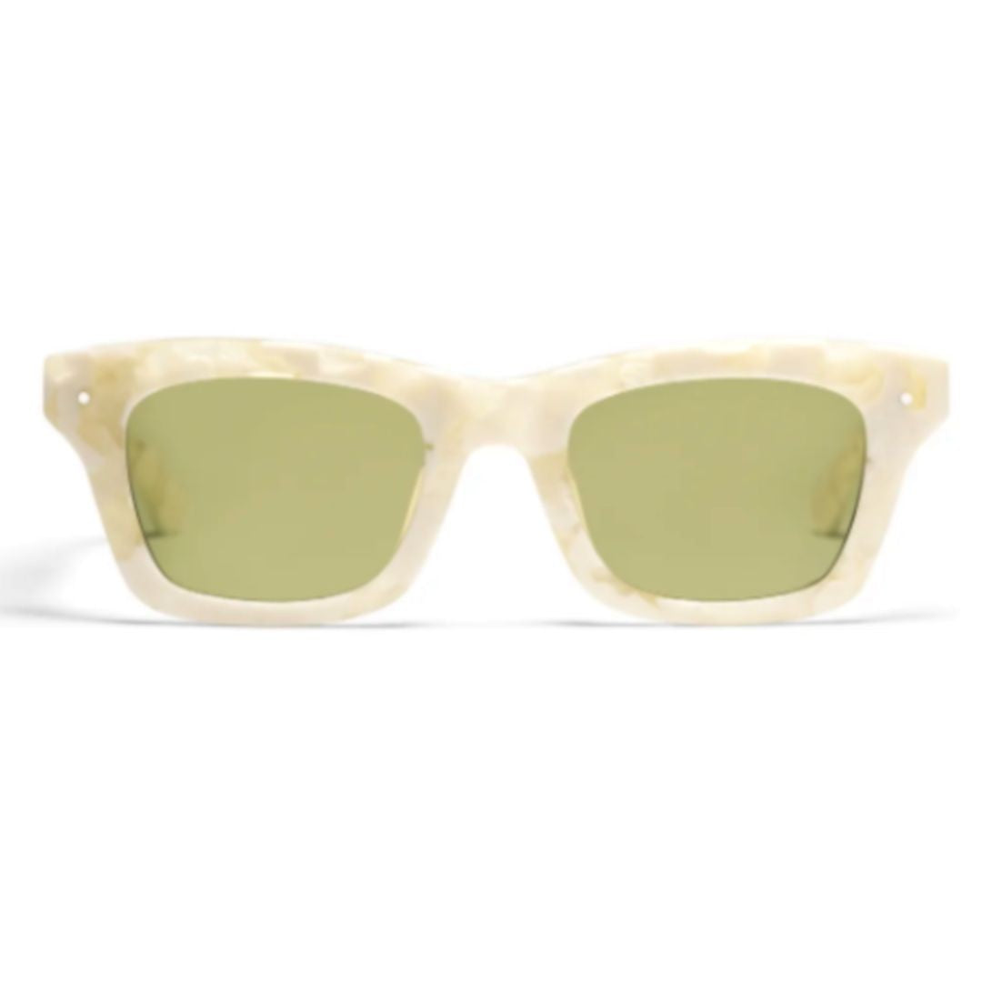 Peter And May Vaillant Chunky Acetate Sunglasses With Rectangular Lenses