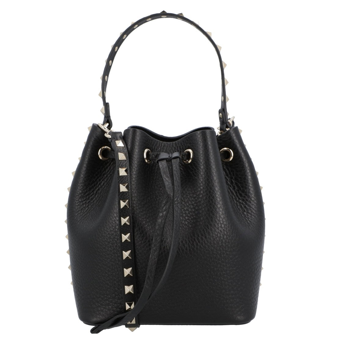 Valentino Garavani Rockstud Drawstring Bucket Bag