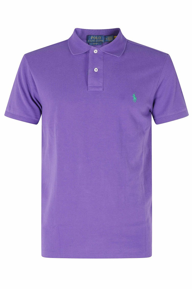 Polo Ralph Lauren Purple Slim Fit Short Sleeve Cotton Polo Shirt