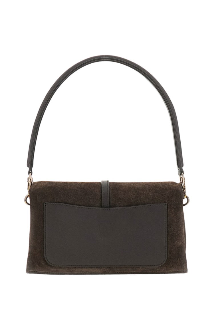 Tod's Brown Suede Mini Handbag
