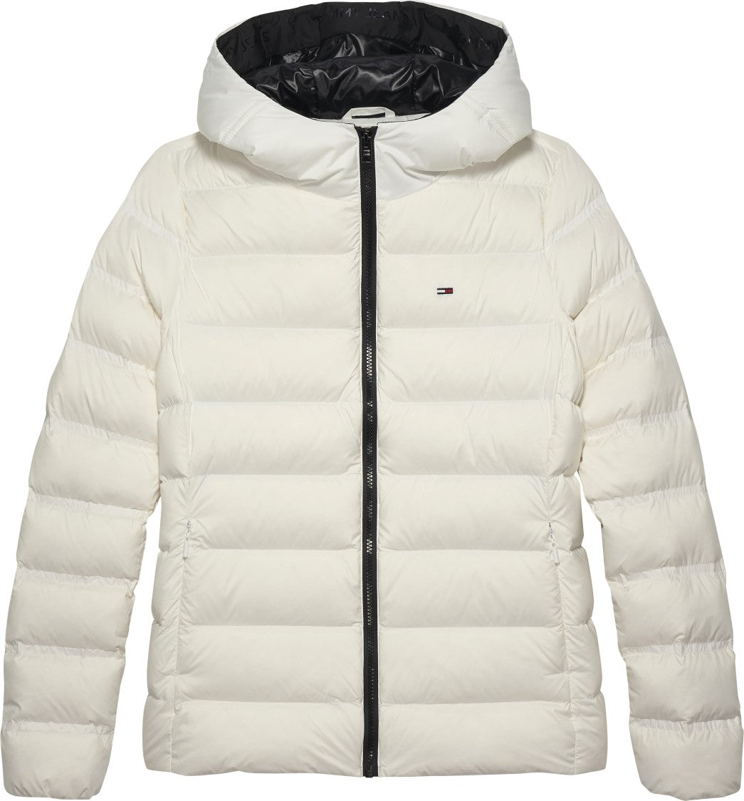 Tommy Jeans Water-Repellent Hooded Down Removable Hood Jacket