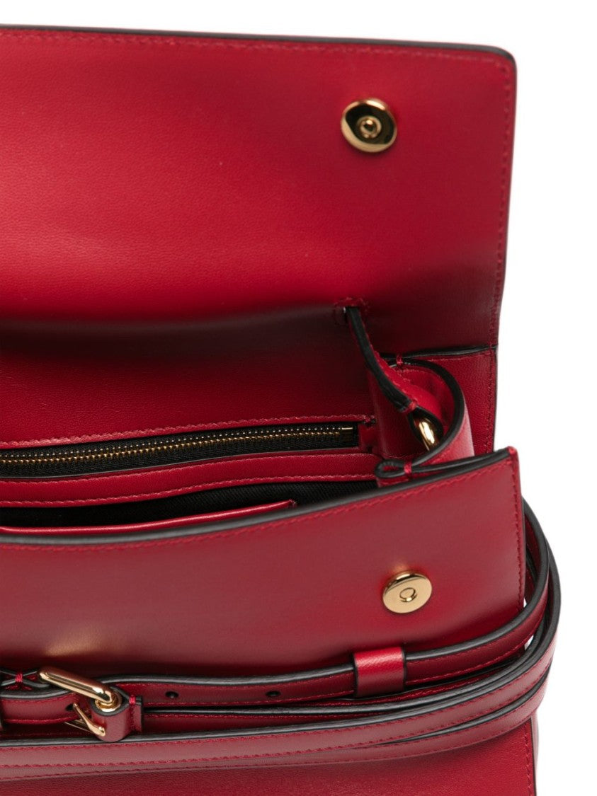 Moschino Structured Handbag With Double Wrap-Around Belt Detail