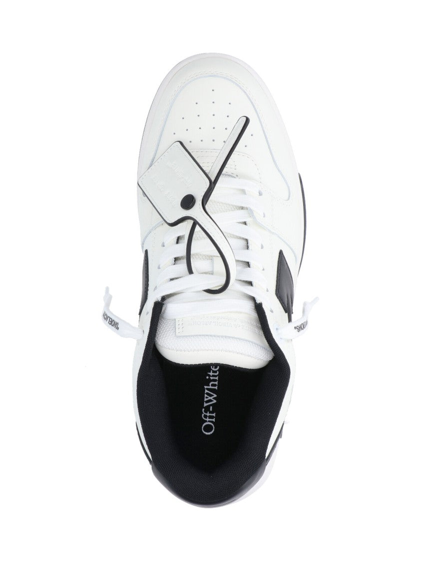 Off-White White Leather Out Of Office Sneakers