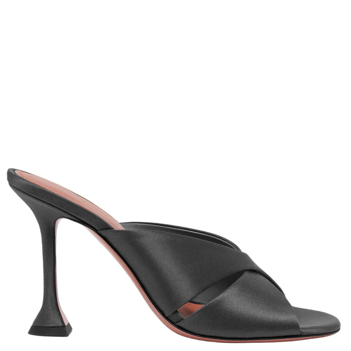 Amina Muaddi Salma Satin Sandals