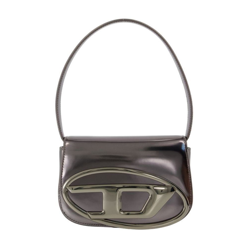 Diesel 1Dr Shoulder Bag - Leather - Metallic