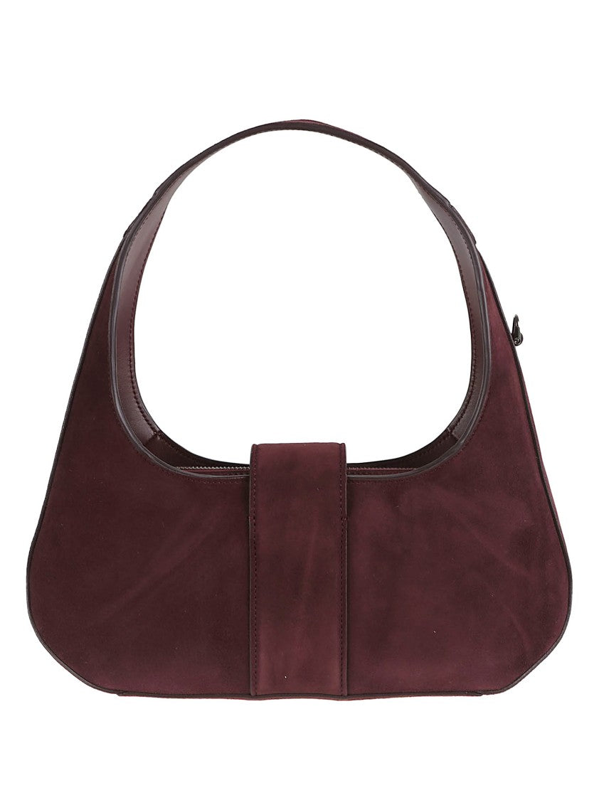 Roger Vivier Crescent-Shaped Handbag With Rectangular Buckle Detail