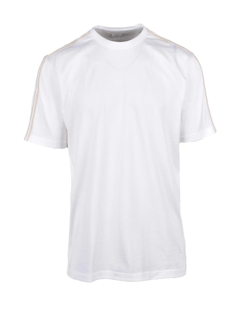 Eleventy White Men Cotton T-Shirt
