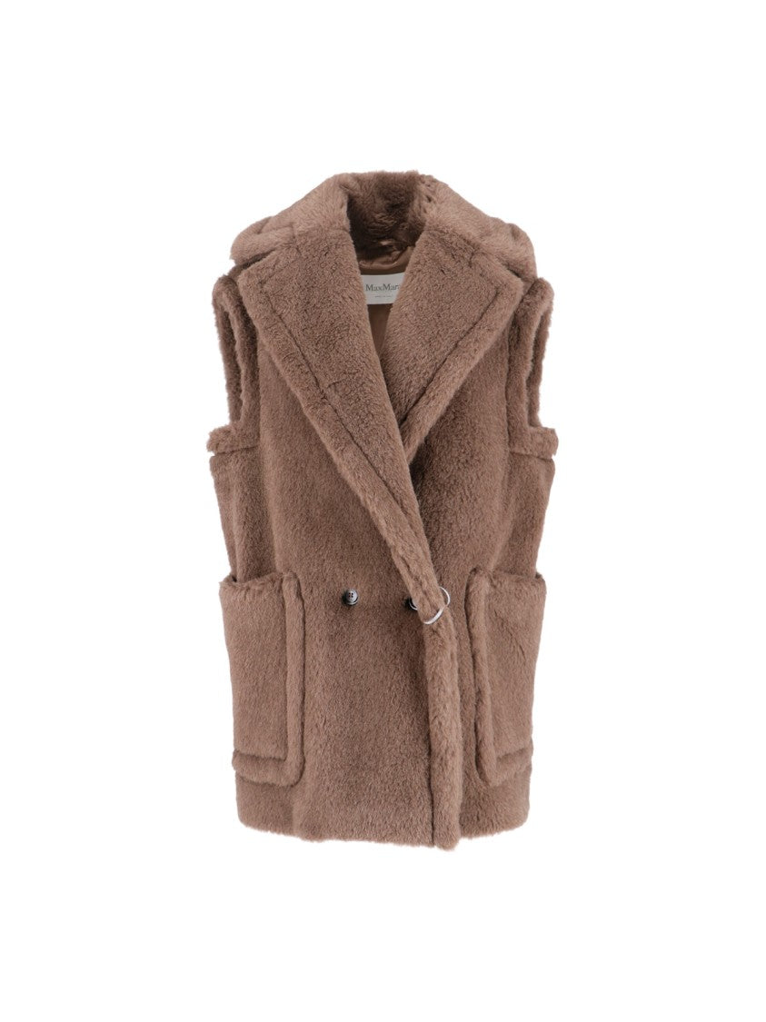 Max Mara Teddy Gilet – Brown