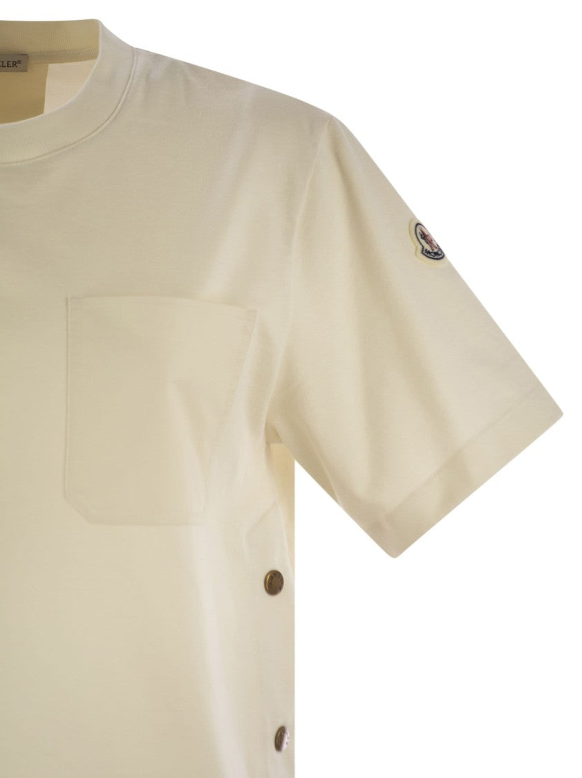 Moncler Cotton T-Shirt With Pocket