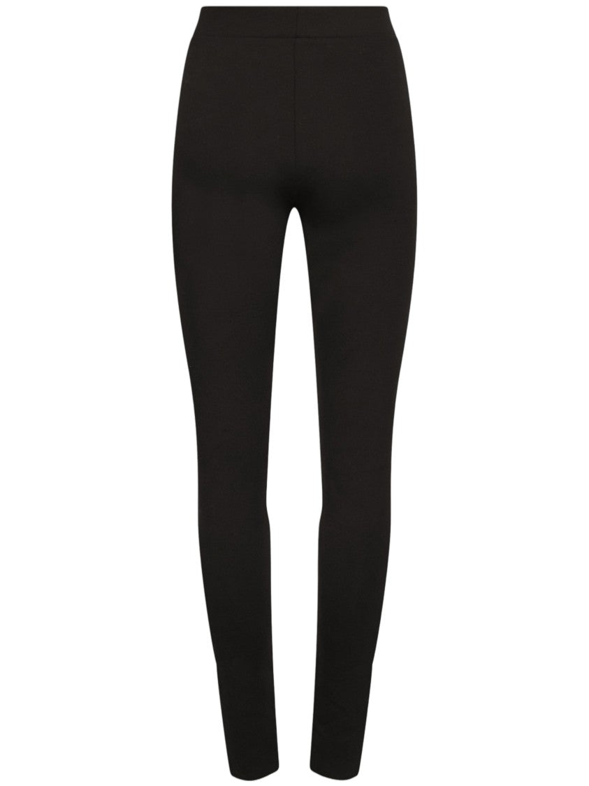 Wolford Midnight Grace High-Waisted Leggings With Ankle Slits