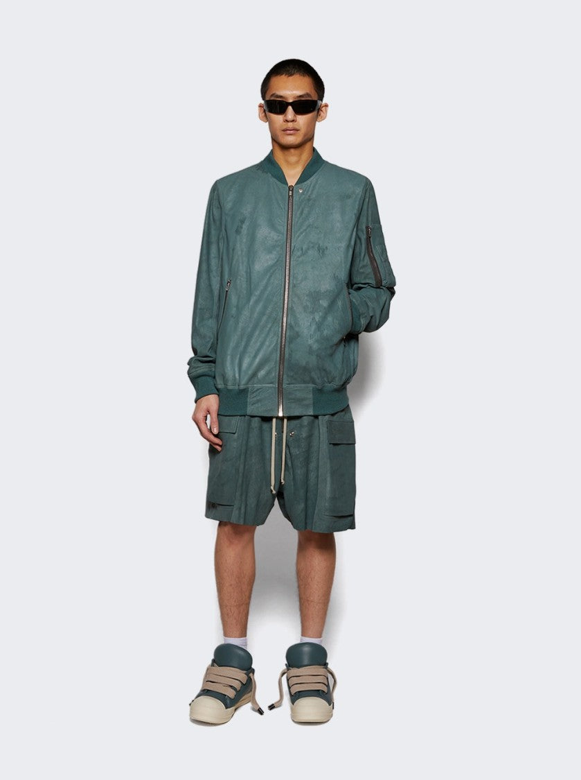 Rick Owens Cargobela Shorts Mouthwash