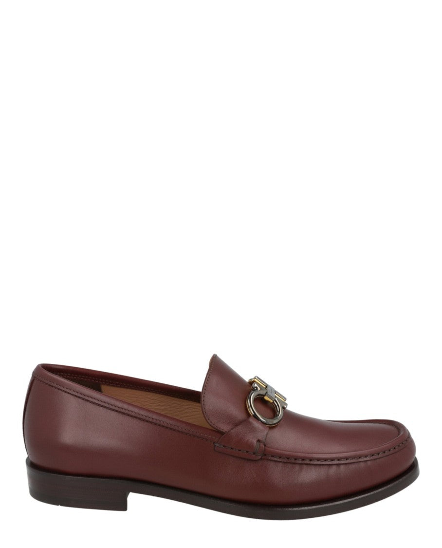 Ferragamo Rolo Leather Loafers