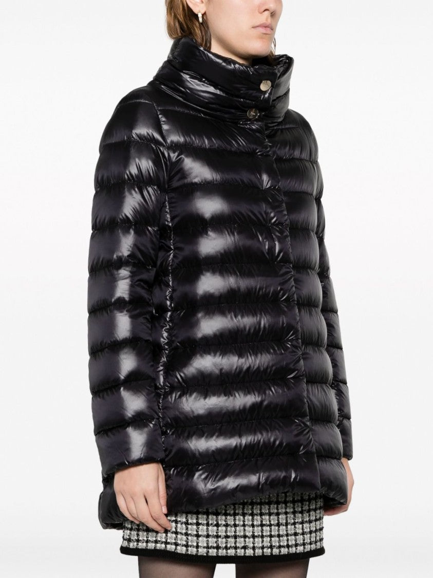 Herno Trapeze-Structured Goose Down Jacket With Silky Finish