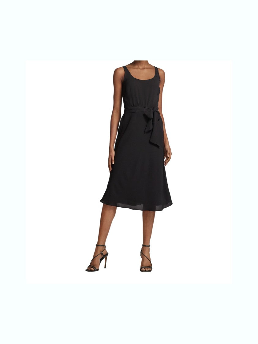 Lauren Ralph Lauren Sleeveless A-Line Midi Dress