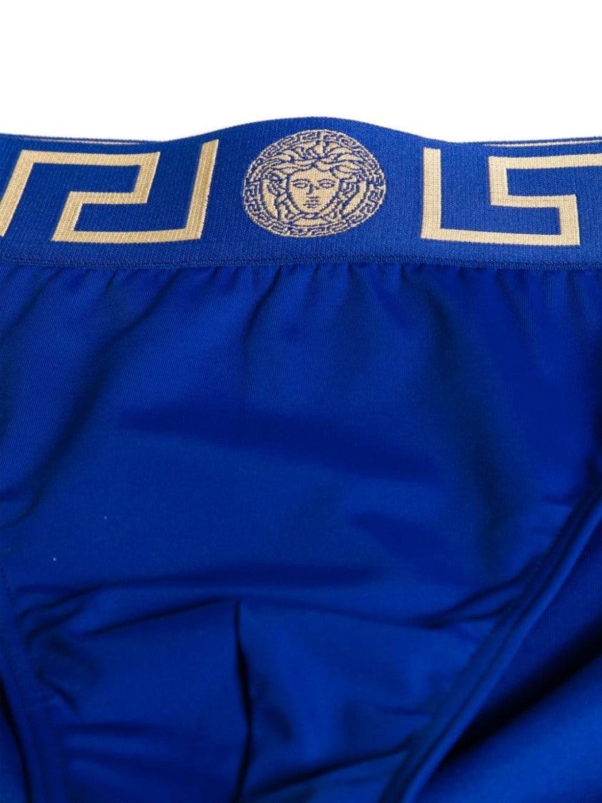 Versace Blue Swim Brief