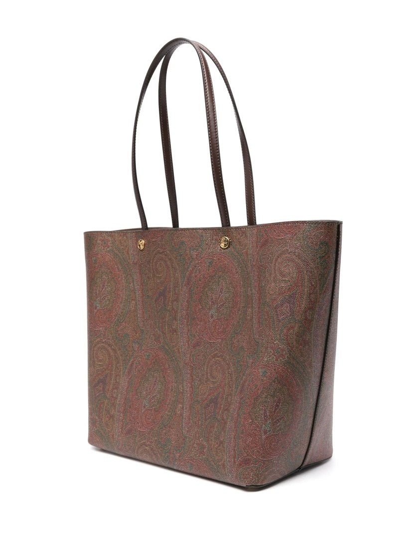 Etro Shopping Essential Xl Paisley Print Tote
