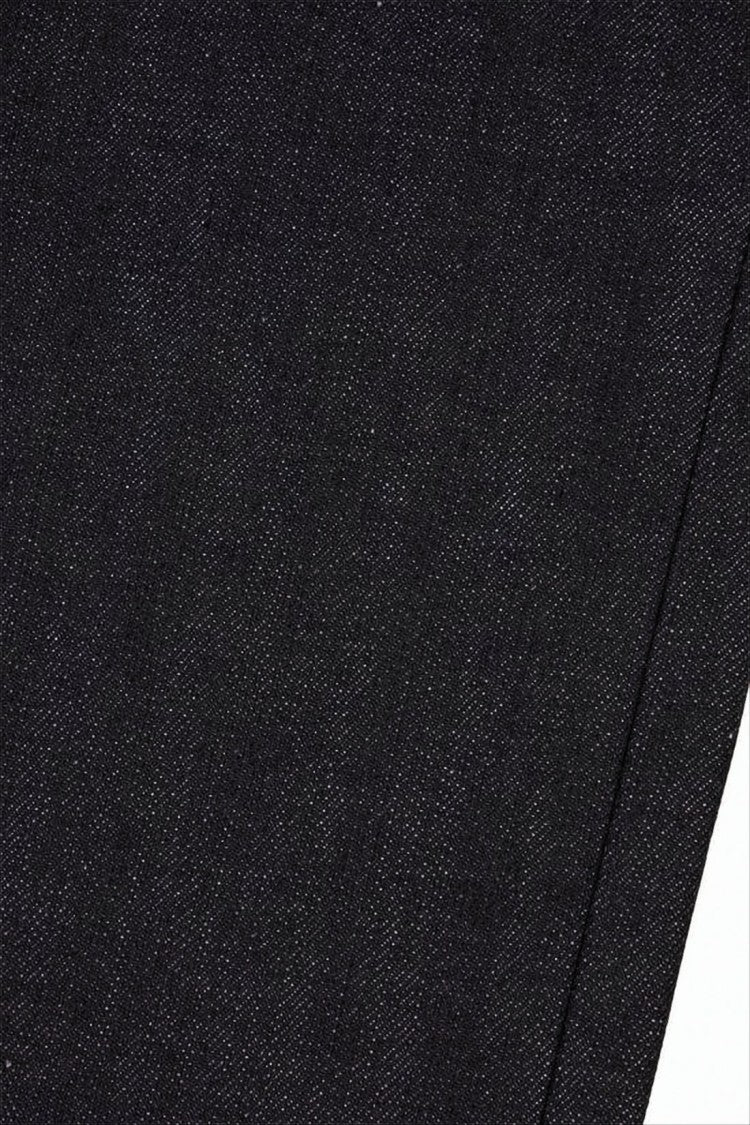 Saint Laurent Classic Straight-Leg Denim Pants With Mid-Rise Waist