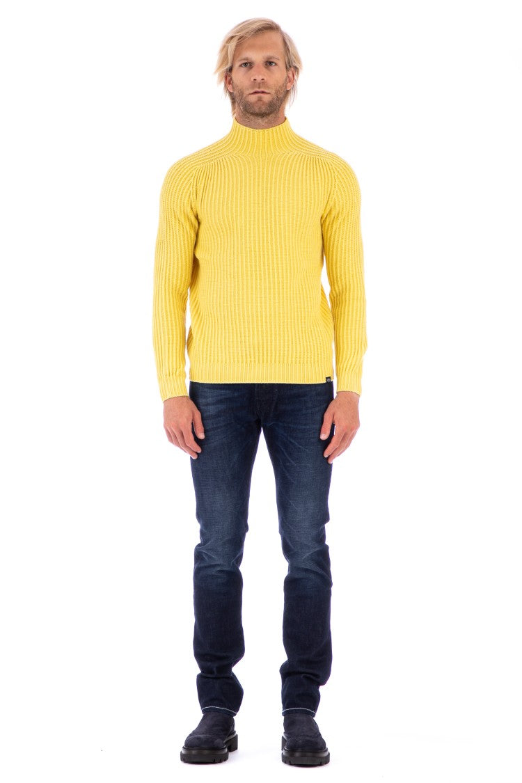 Fly3 Tamata Reversible Ribbed Wool Turtleneck