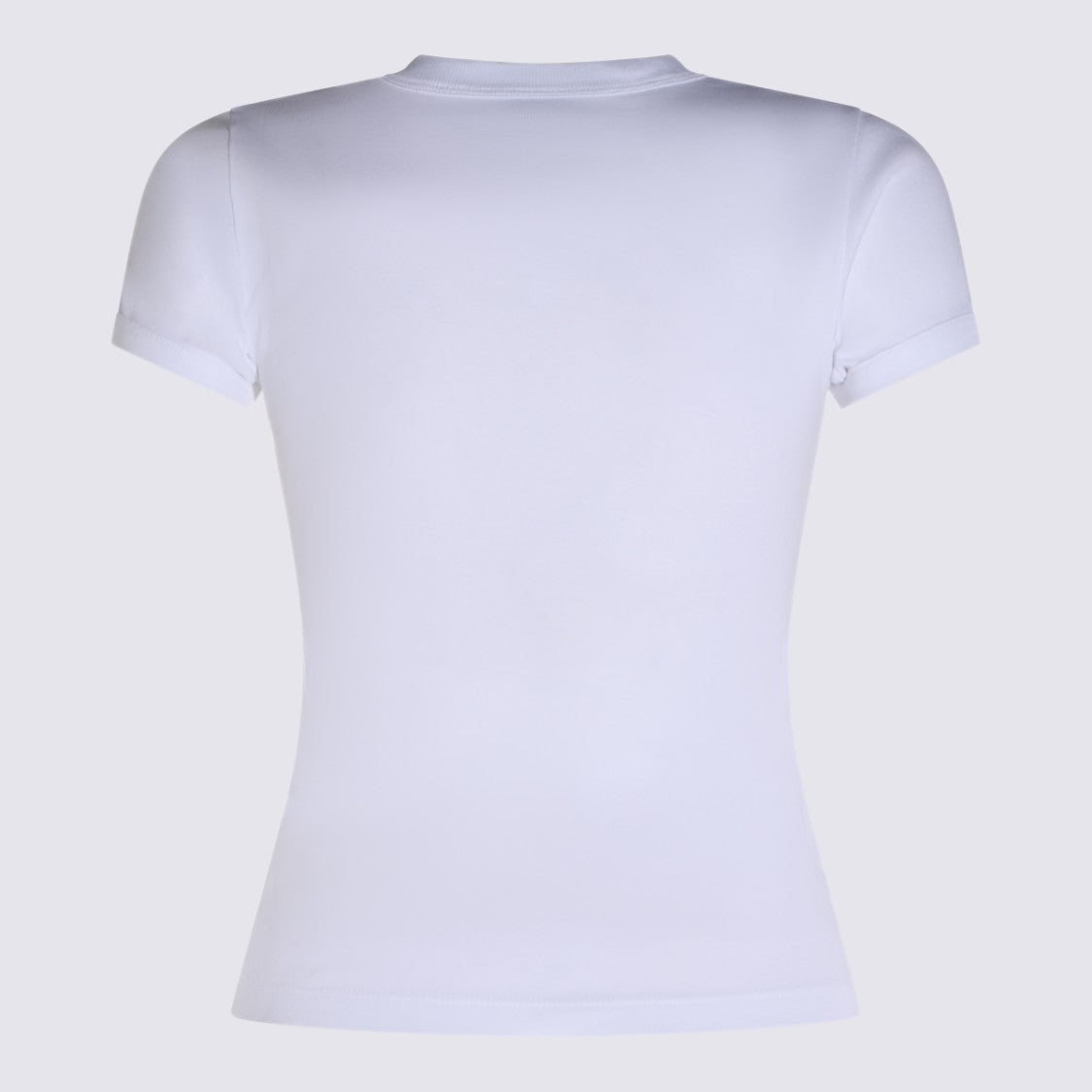 Saint Laurent Fitted Short-Sleeve T-Shirt With Classic Crew Neckline