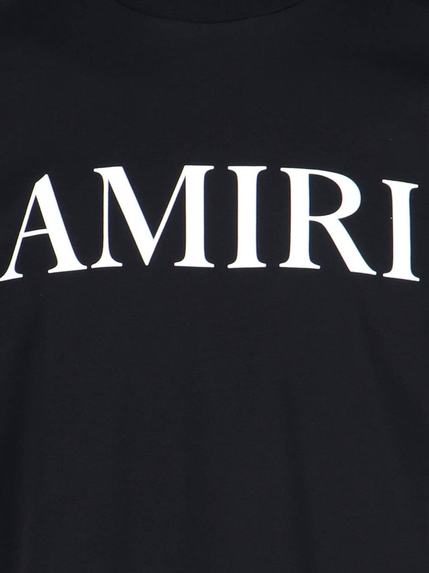 Amiri Black Core Logo Cotton T-Shirt