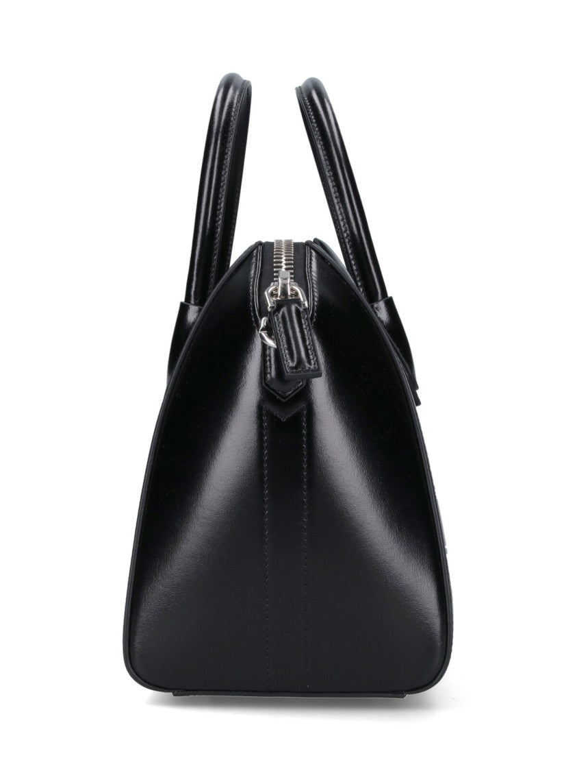 Givenchy Structured Black Calf Leather Antigona Handbag