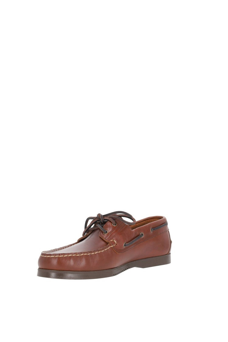 Paraboot Barth Leather Deck Shoes