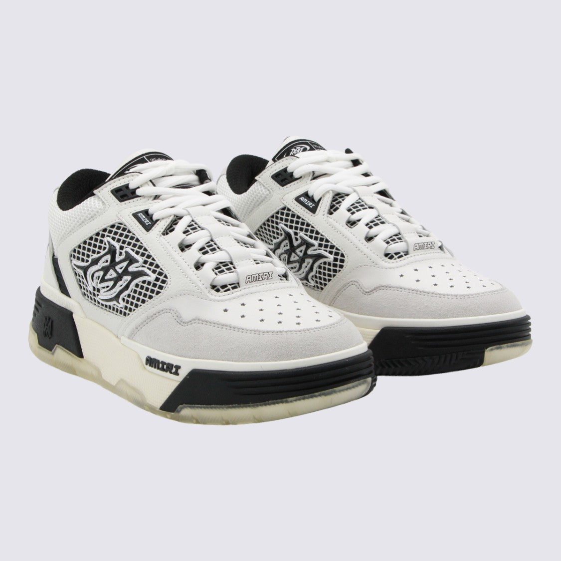 Amiri Chunky Sole Sneakers With Distinctive Graphic Detail