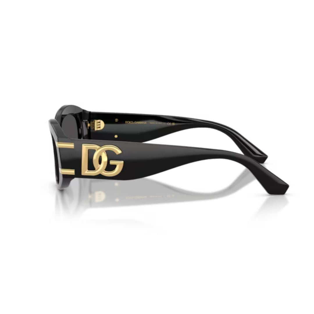 Dolce & Gabbana 0Dg4502 Black Acetate Sunglasses