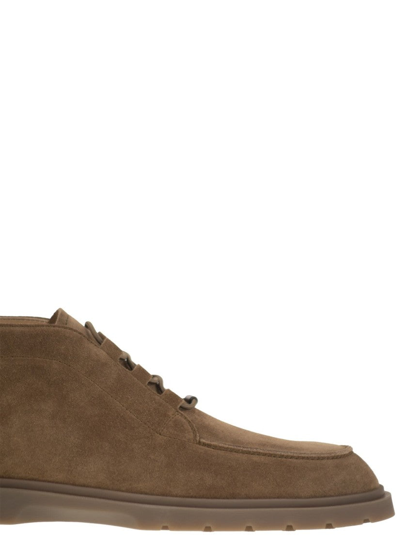 Tod's Suede Ankle Boots