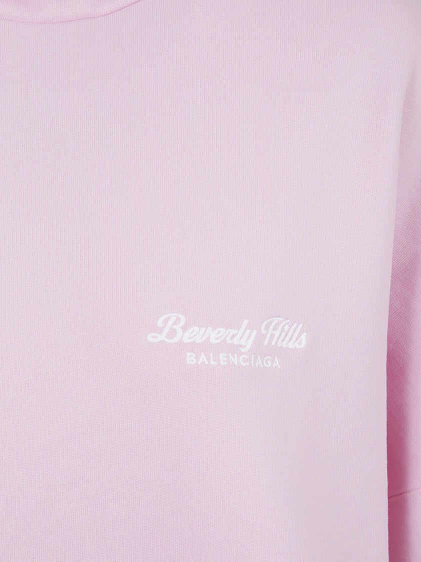 Balenciaga Relaxed Fit Cotton Hoodie
