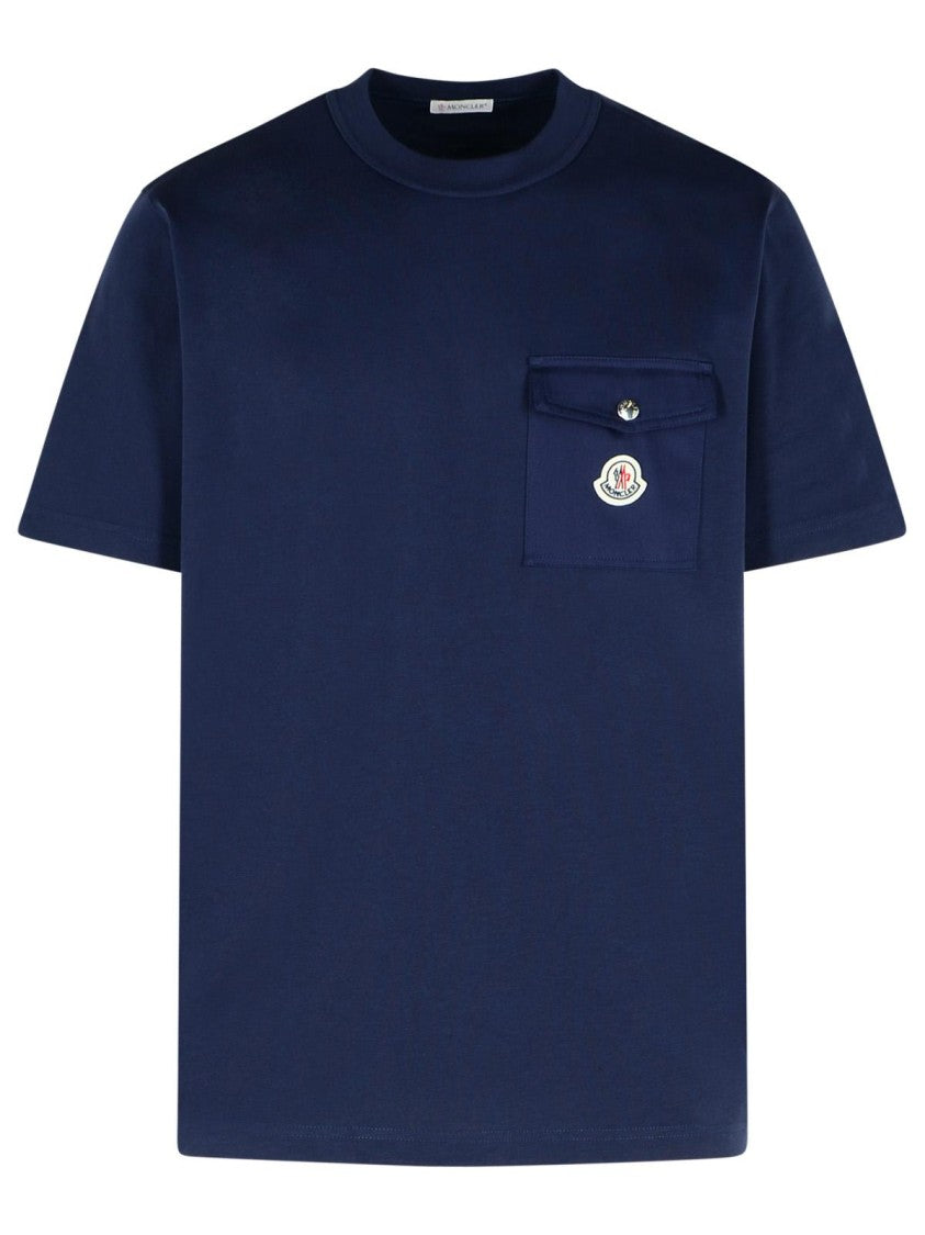 Moncler Crew Neck Cotton T-Shirt