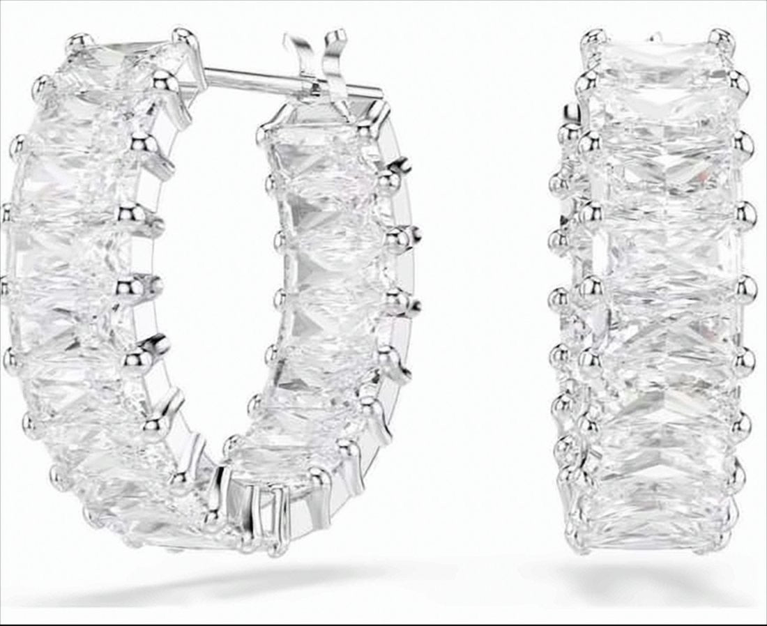 Swarovski Hoop Earrings