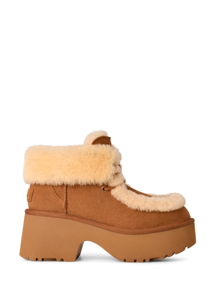 Ugg W Esmee Lace Up Ankle Boots