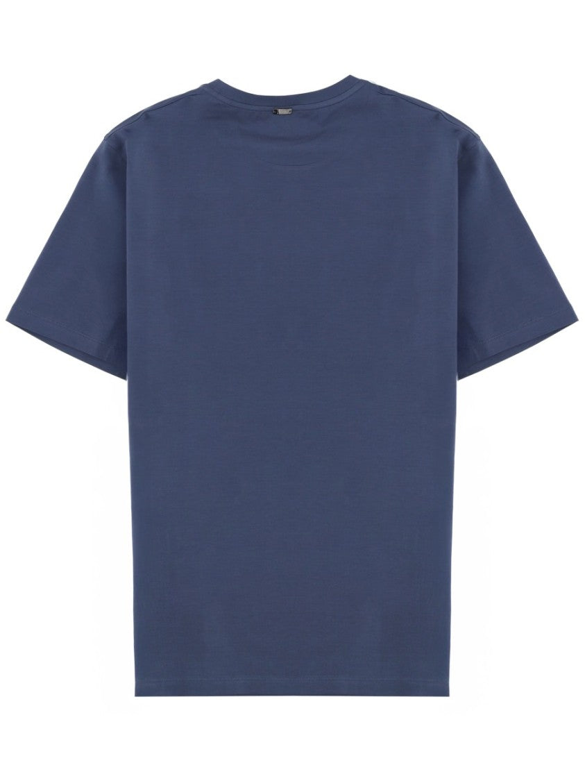 Herno Minimalist Cotton-Blend Crewneck T-Shirt