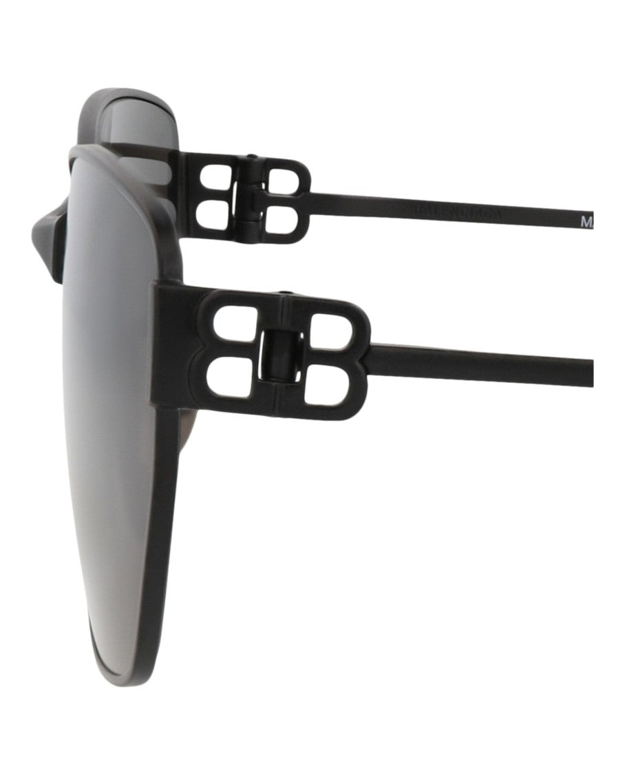 Balenciaga Cat Eye-Frame Metal Sunglasses