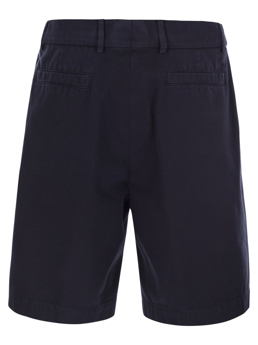 Brunello Cucinelli Cotton Gabardine Bermuda Shorts
