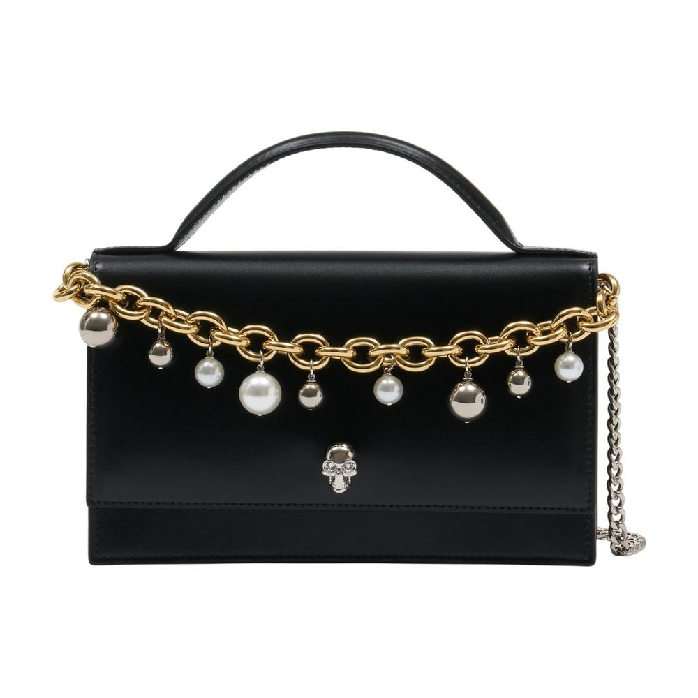 Alexander Mcqueen Medium Skull Crossbody Leather Bag