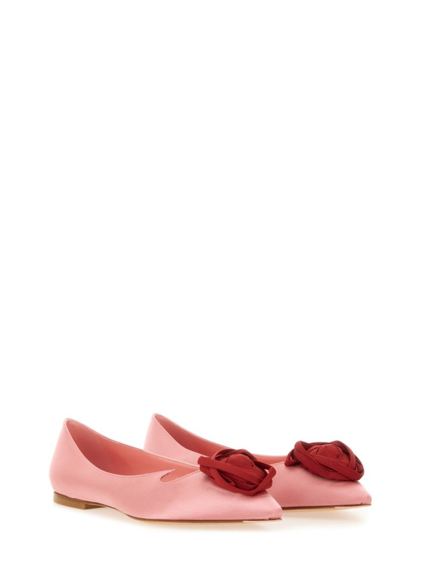 Roger Vivier "Rose Vivier" Ballerina