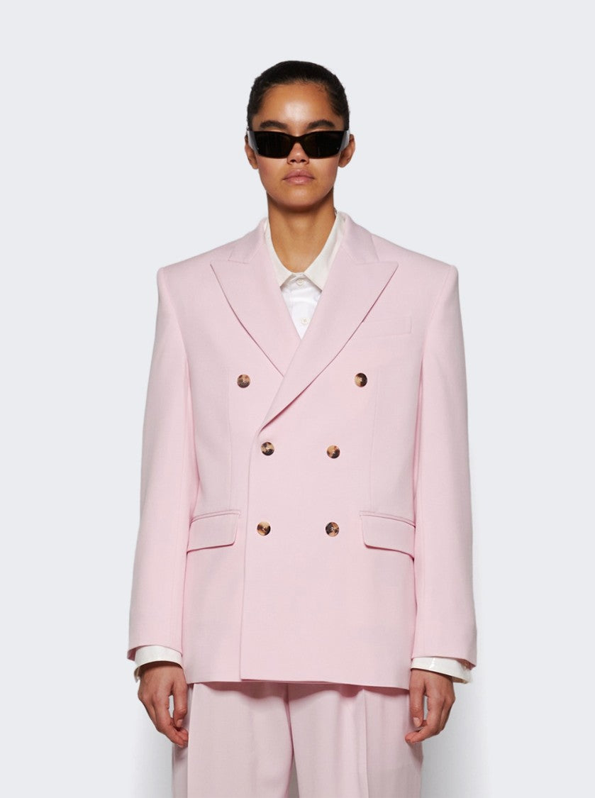 Wardrobe.Nyc Double Breasted Blazer Blush