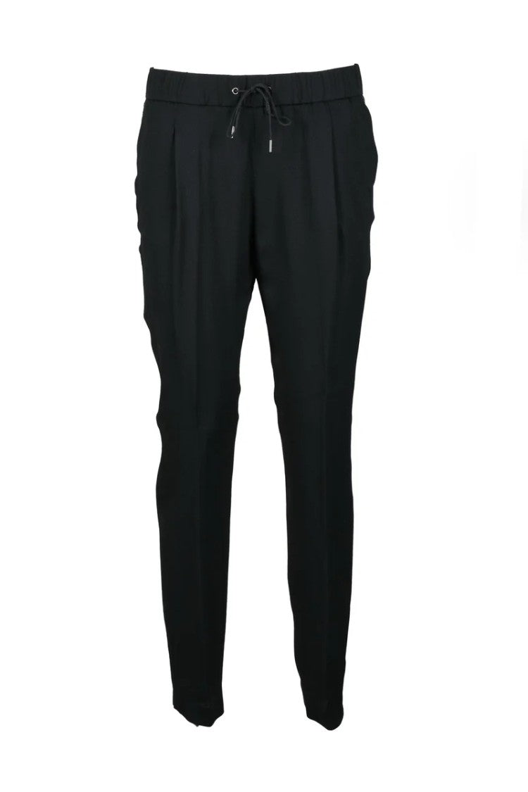 Fabiana Filippi Silk Acetate Trousers - Black