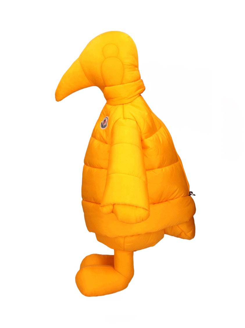 Moncler Yellow Monduck Padded Fabric Bag