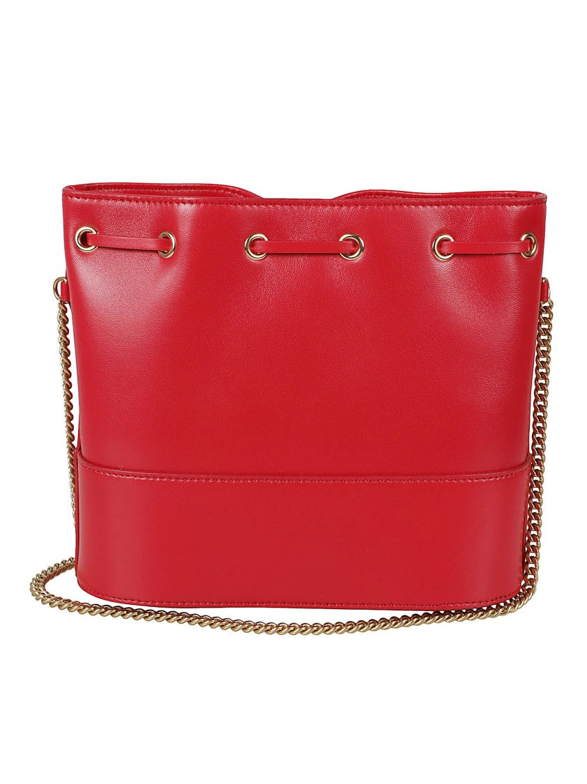 Valentino Garavani Rectangular Lambskin Leather Bag With Chain Strap