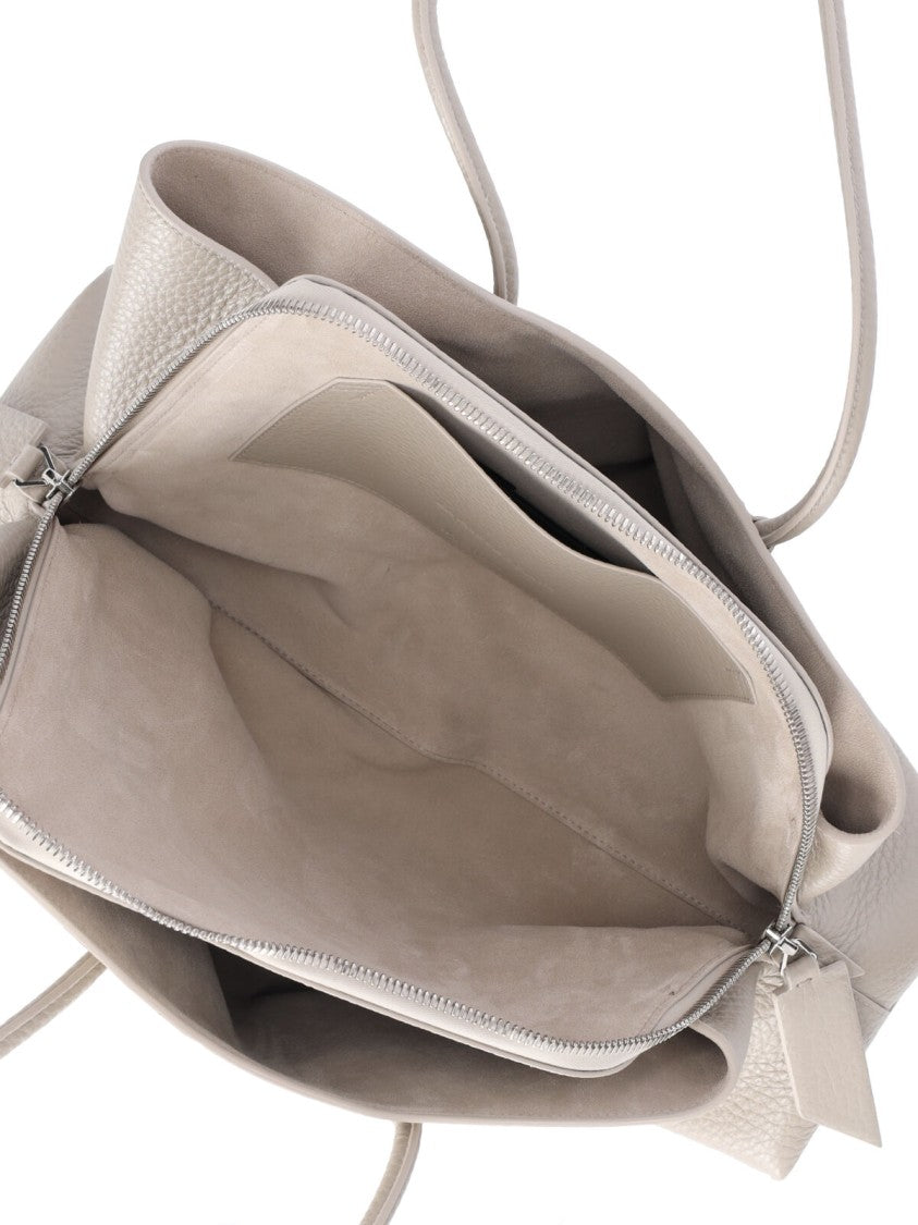 The Attico "La Passeggiata" Medium Handbag – Beige
