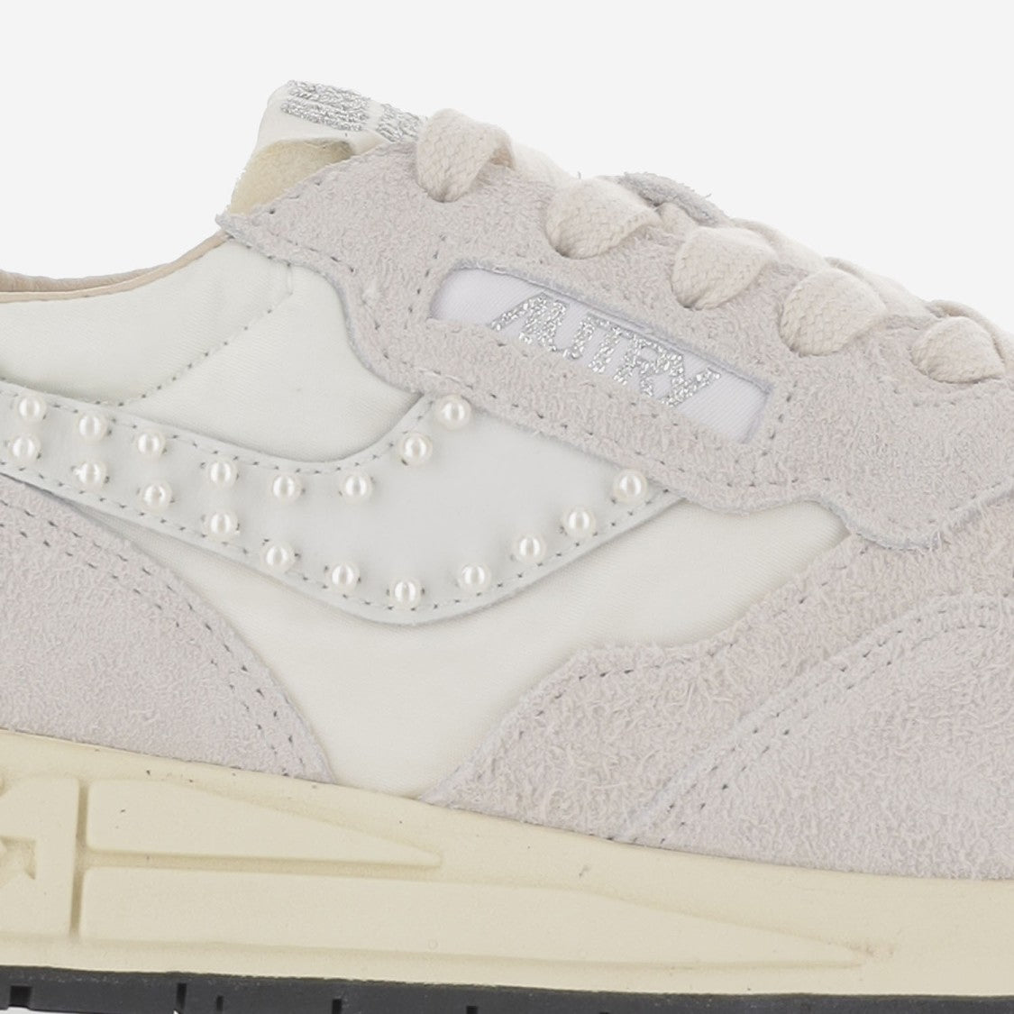 Autry Reelwind Low Nylon And Suede Sneakers