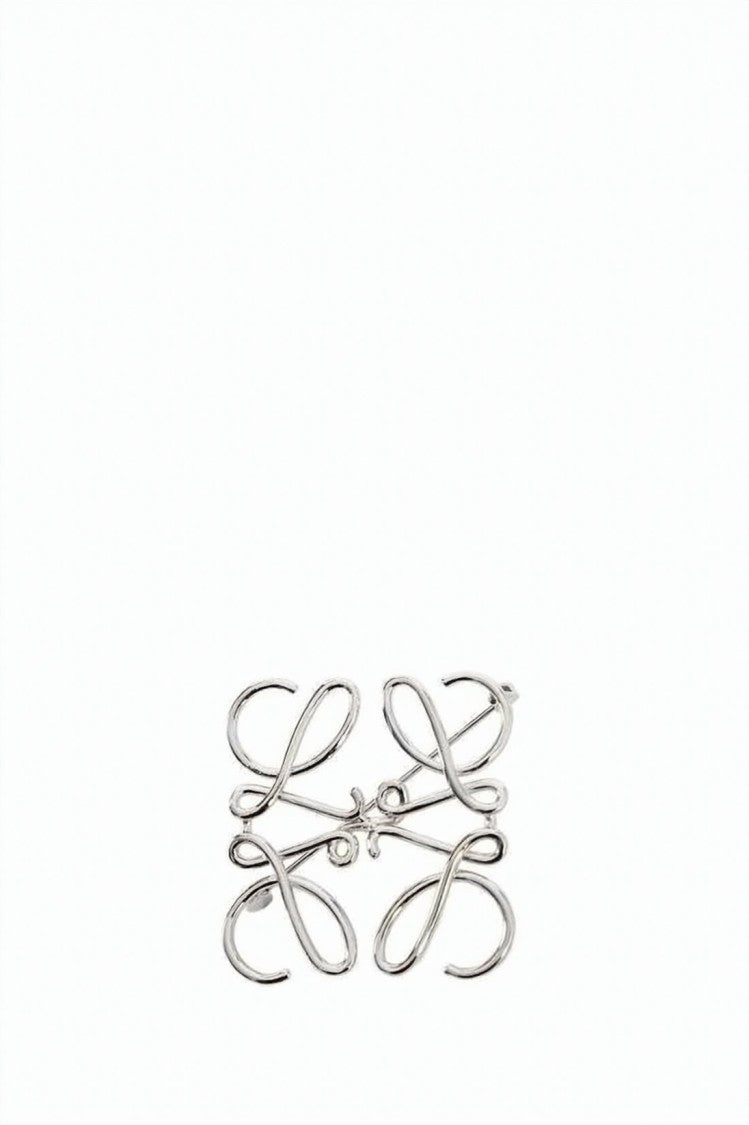 Loewe Intricately Designed Silver-Tone Earrings With Looping Motif