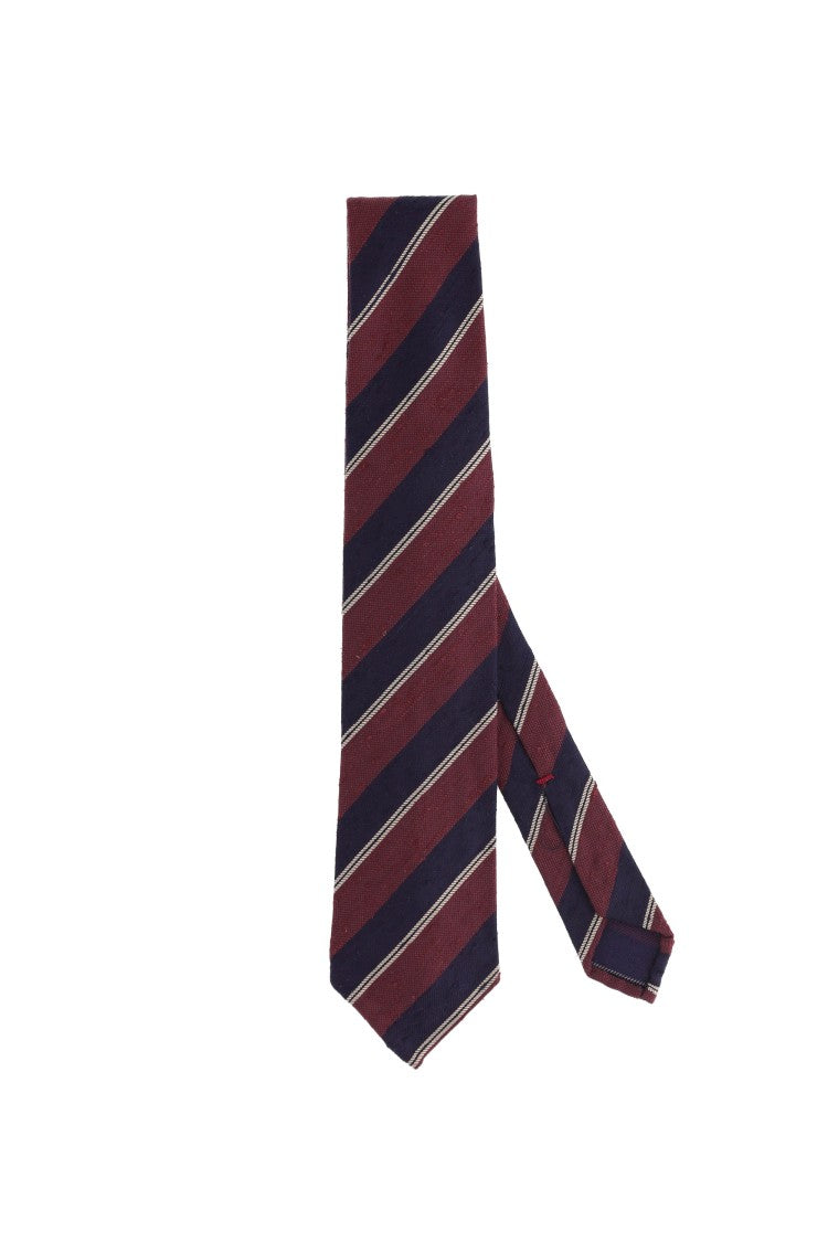 Finamore Silk Regimental Tie