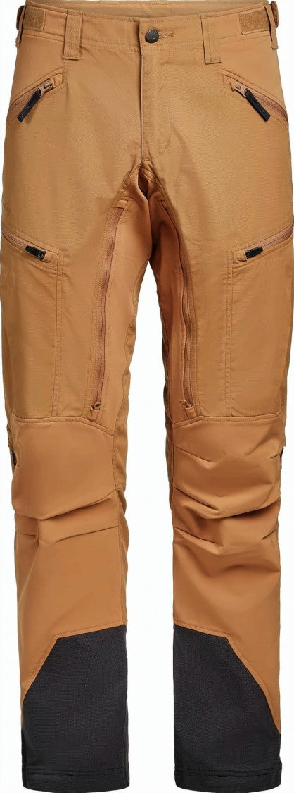 Lundhags Straight Fit Pants With Reinforced Black Patches