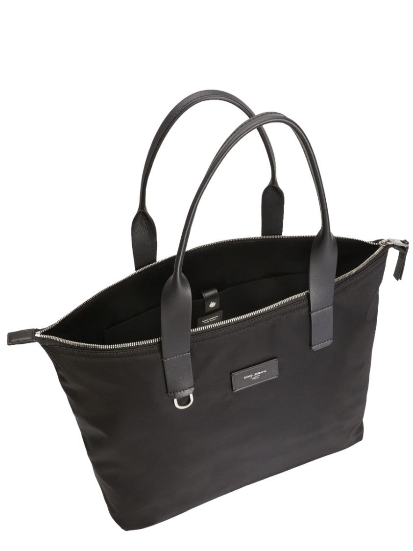 Dolce & Gabbana Adamo Large Structured Tote Bag